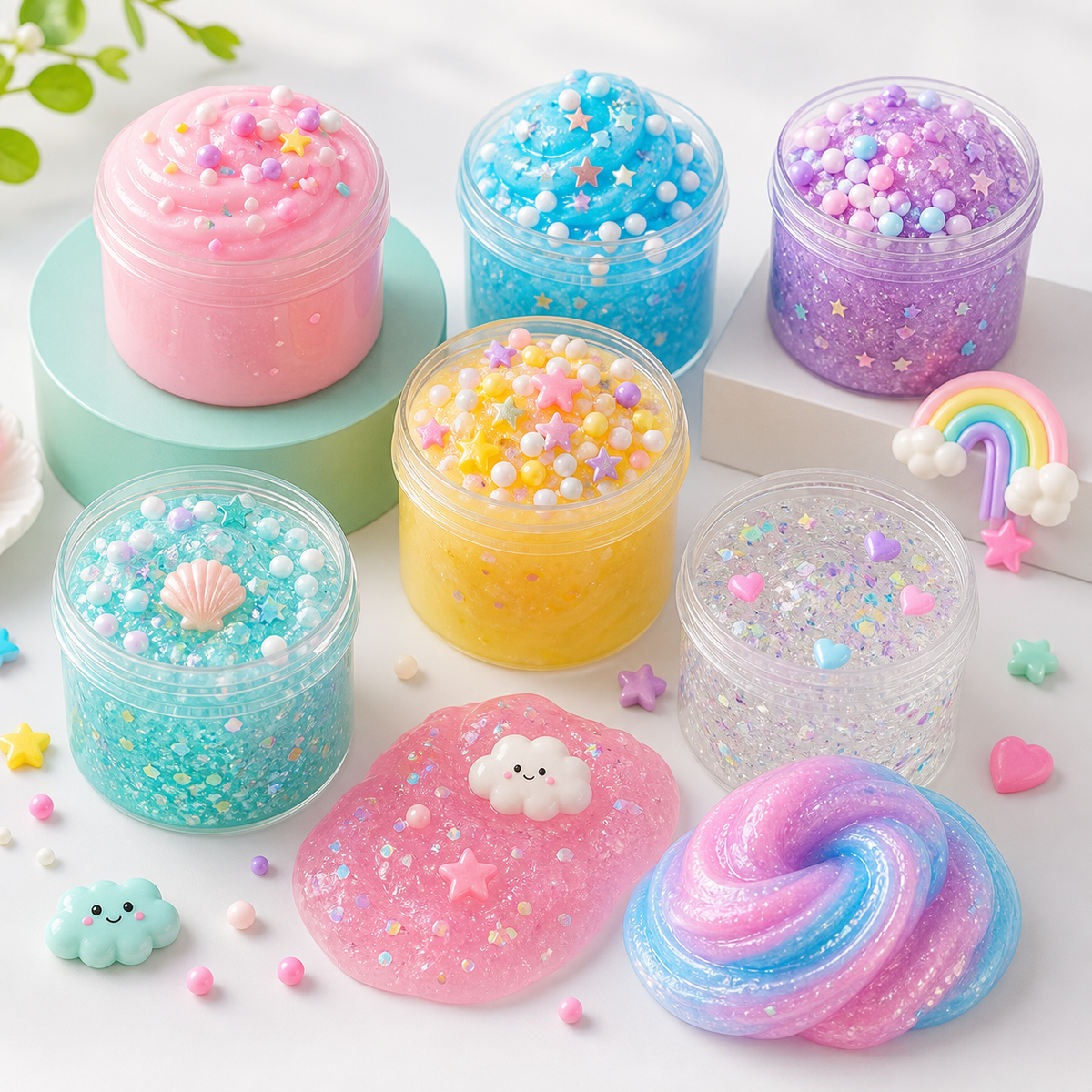 Slime toys collection cover