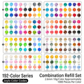 192-Color Fuse Beads Collection | DIY Perler Bead Refill Set