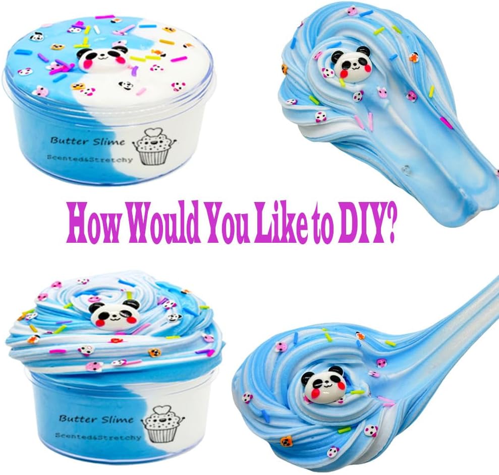 Butter Slime Kit 11packed, Party Favors for Kids, Dual Colored, Novelty and Gag Toys for Girls and Boys, Creative Stimulation Toys, Christmas Stocking Stuffers