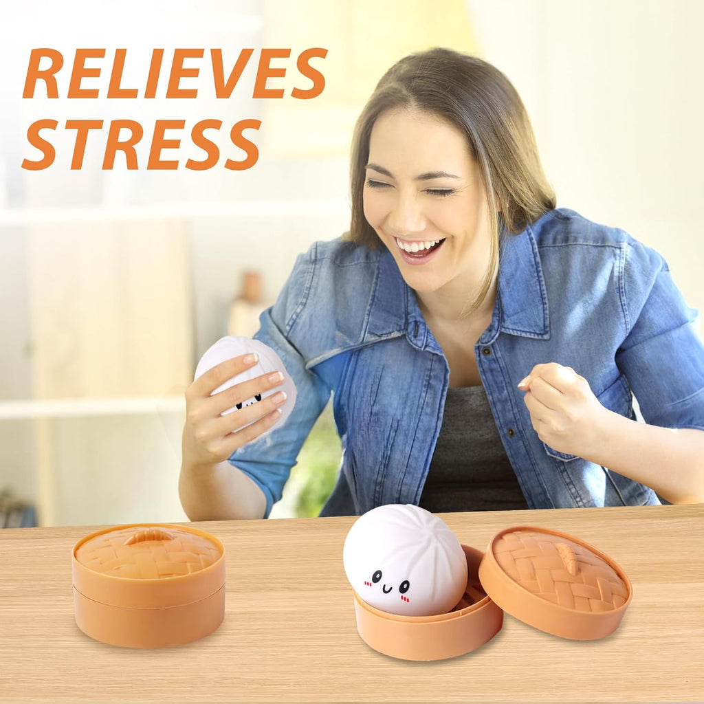 Squishy Dumpling Stress Balls fo... | Best Squishy Toy for Teens & Adults