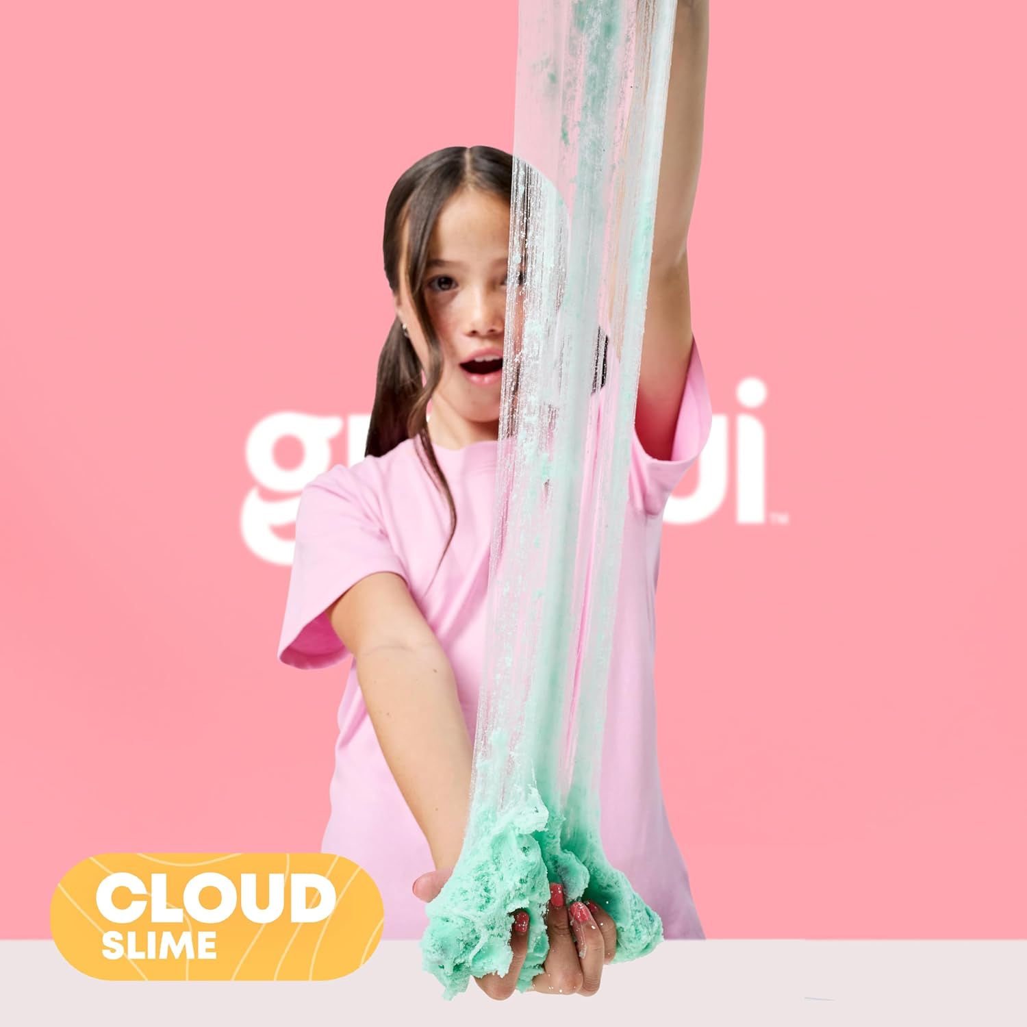 GUI GUI Slime Kit - Scented Slime 1 Pack - 5 Step DIY Process to Customize Your Ultimate Slime Glow-Up, Resealable and Reusable Container, ASMR Experience, 13 to Collect Across Season 1 - Styles Vary