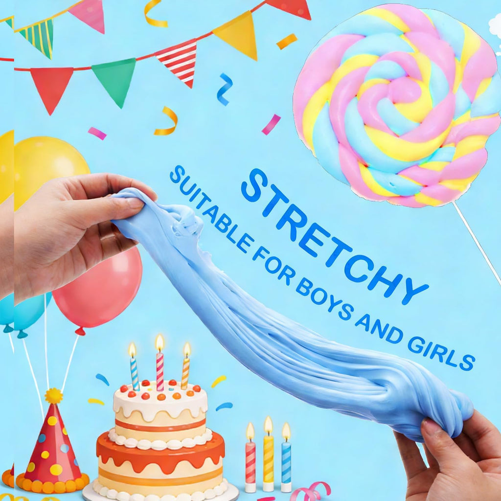 Essential for Anxiety Planet!✨5-Pack Butter Squeeze Toys Stress Relief🍰|Super Soft & Non-Sticky|Perfect Stress Relief Tool|Ideal Gift Choice