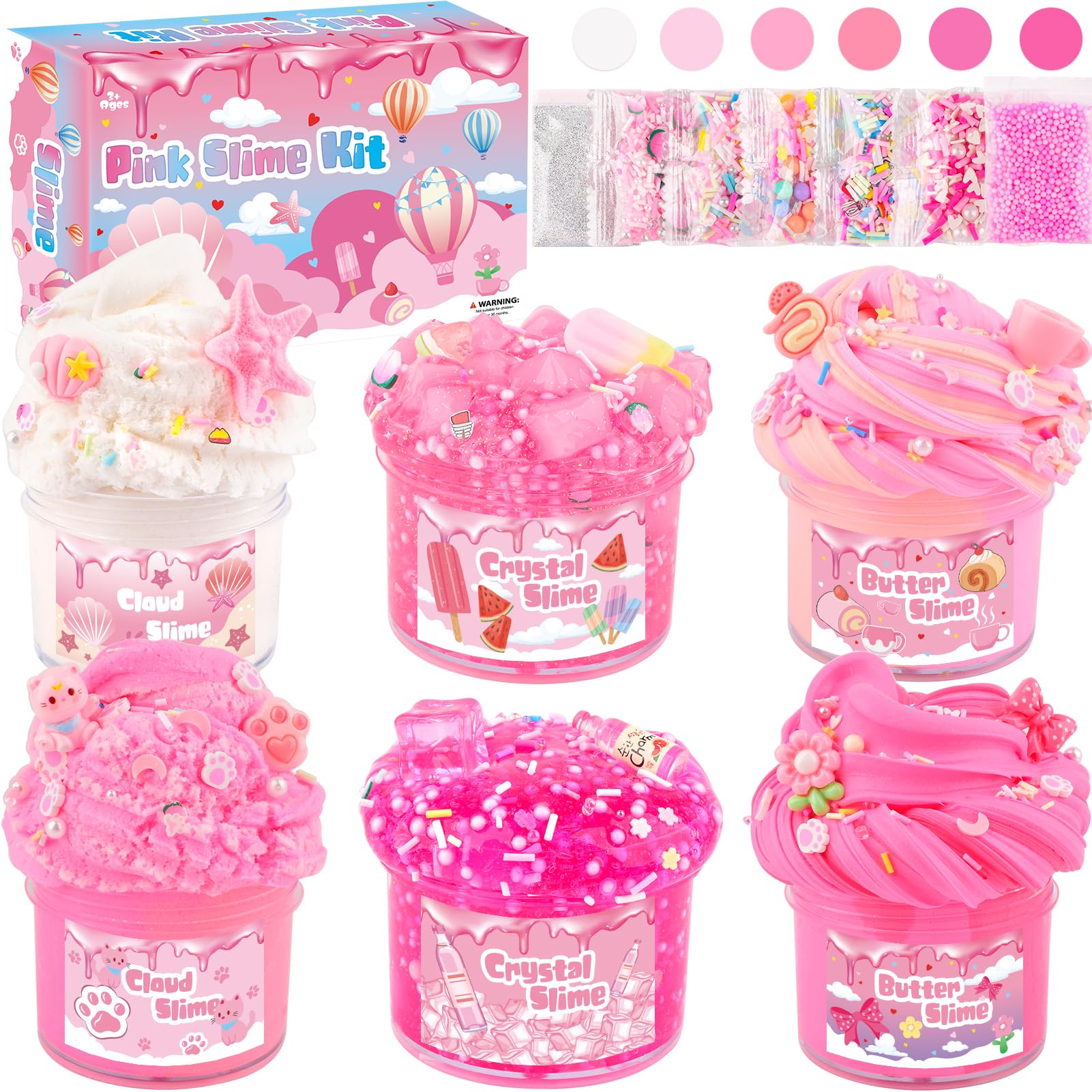 Pink-Blue Dream Combo💖💙6-Box Squeeze Toy Duo Pack|Perfect for Couples, Siblings & Best Friends|Create Special Healing Moments Together