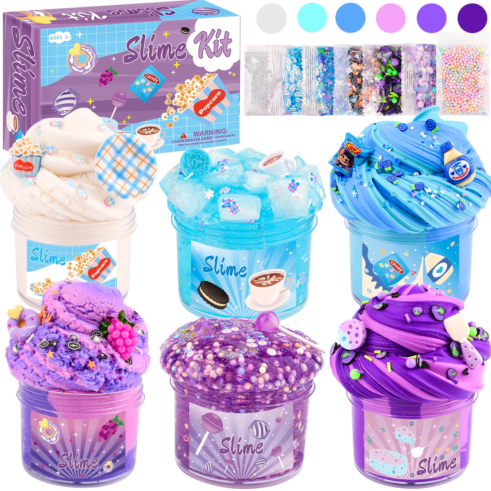 Pink-Blue Dream Combo💖💙6-Box Squeeze Toy Duo Pack|Perfect for Couples, Siblings & Best Friends|Create Special Healing Moments Together