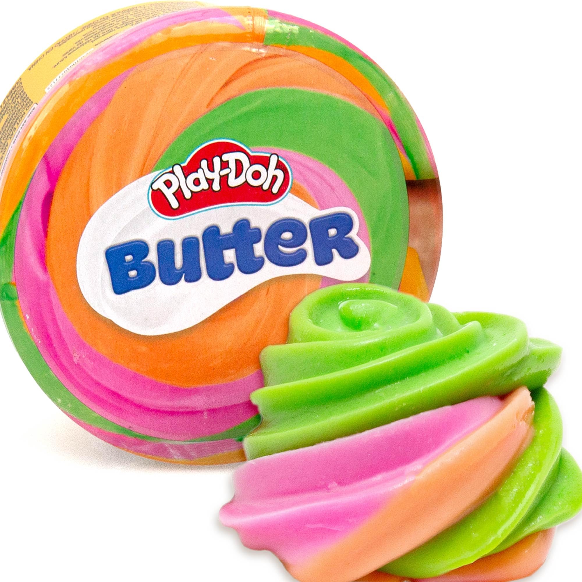 Play-Doh Scented Cloud Slime for Kids, Pink & Blue Cotton Candy Scent, Popular Toys, Gifts and Party Favors