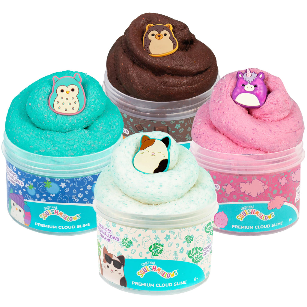 Premium Cloud Slime Squishmallow | Coconut Scented Sensor...