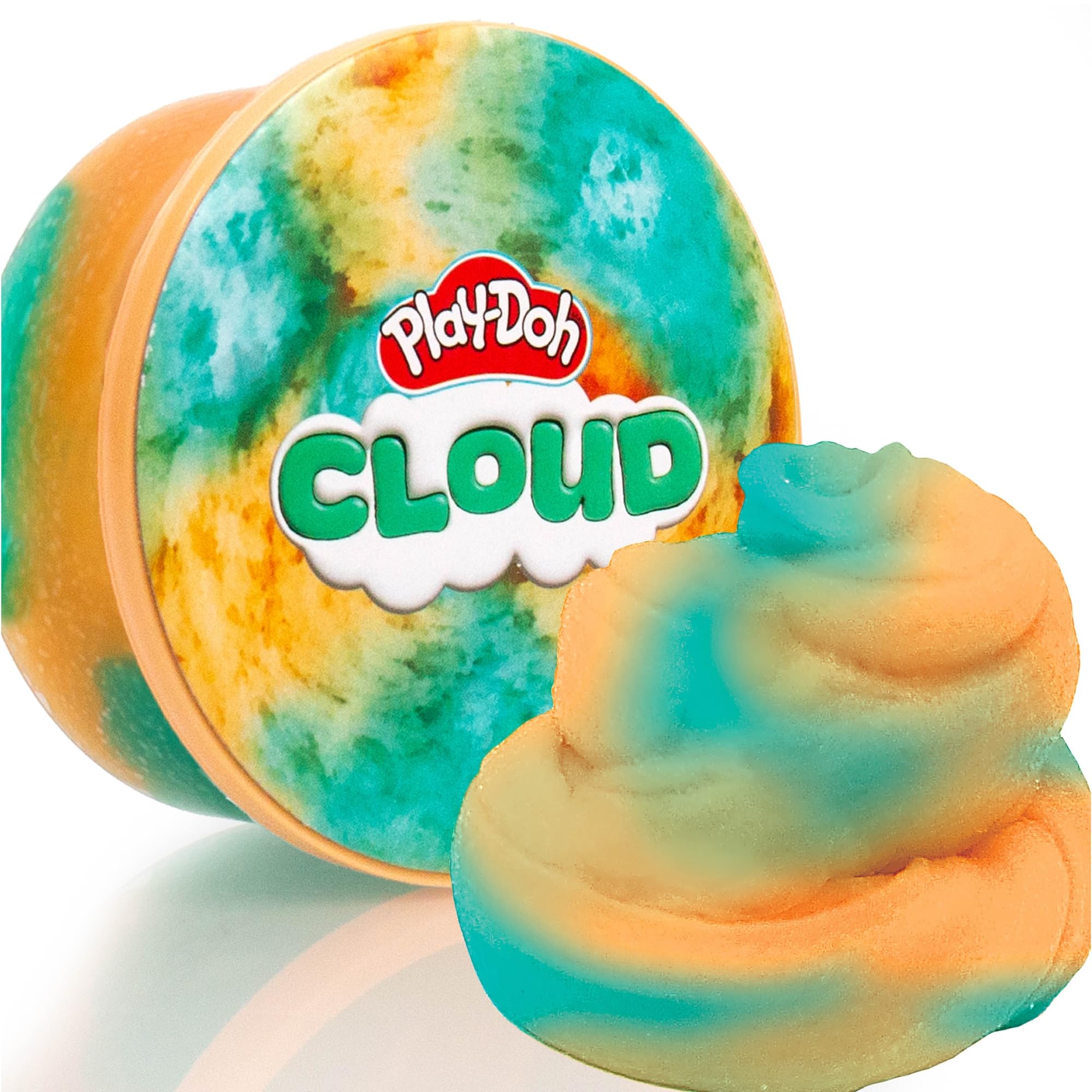 Play-Doh Scented Cloud Slime for Kids, Pink & Blue Cotton Candy Scent, Popular Toys, Gifts and Party Favors