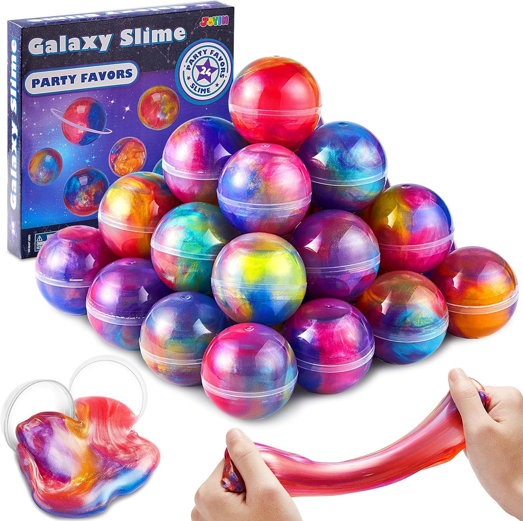 24-Pack Galaxy Slime Party Favors
