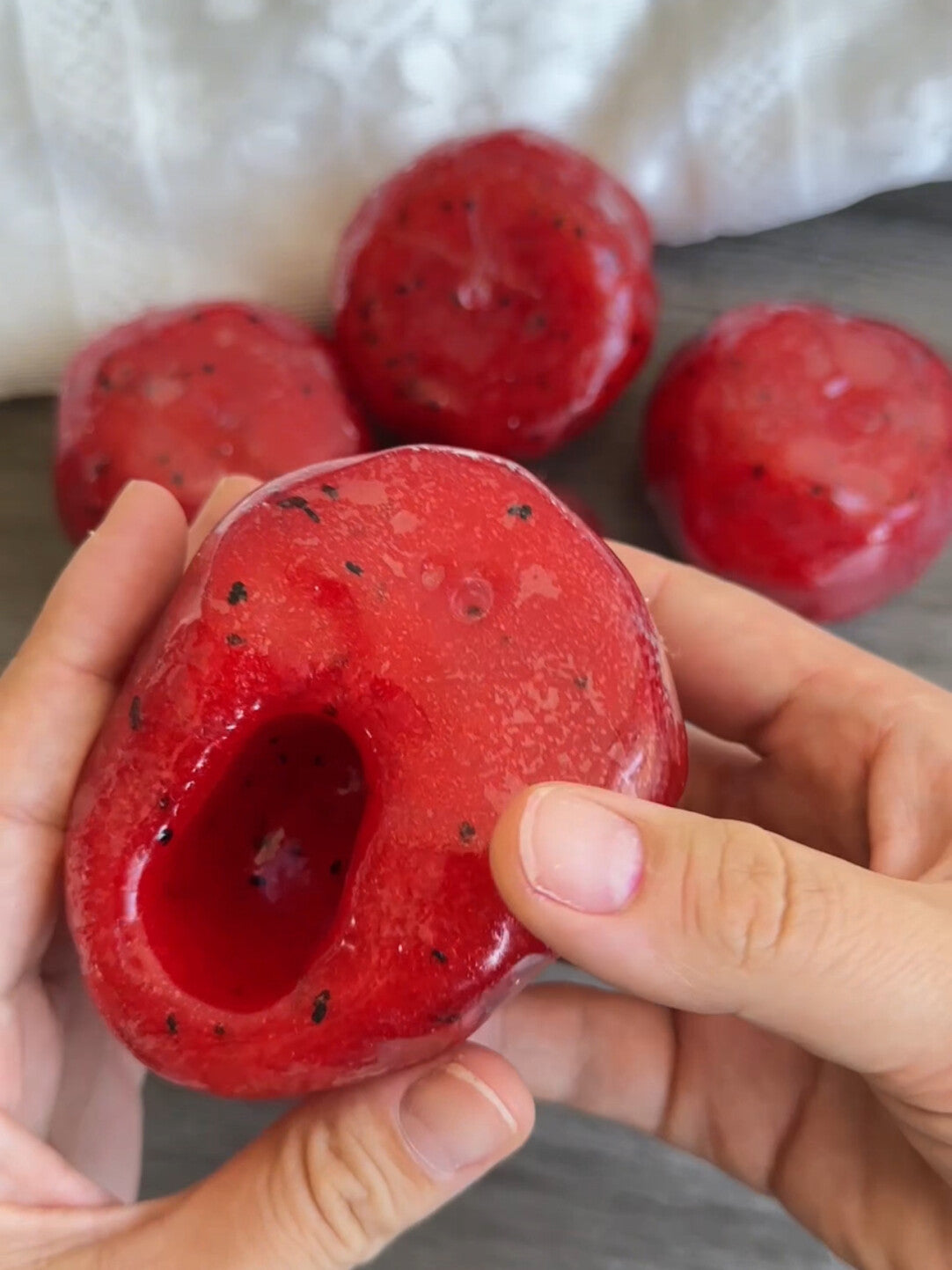 Strawberry Mochi Stress Ball | Best Stress Relief Toy for Teens & Adults