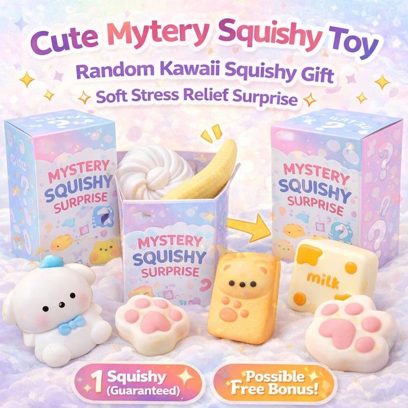 Squishy Toy for Stress Relief and Anxiety