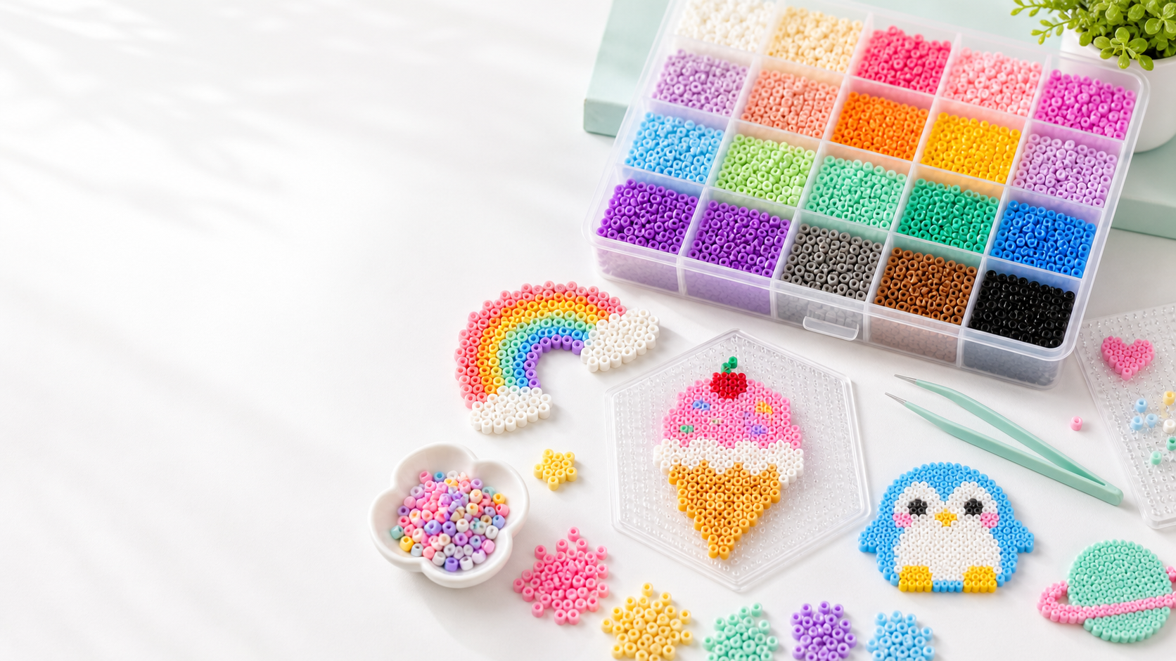Joylo homepage slideshow image for mini fuse bead crafts