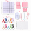 Complete Perler Bead Tool Kit - 9-Piece Fuse Bead Accessory Set